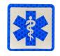 Preview: Reflex Patch Star of Life Blue